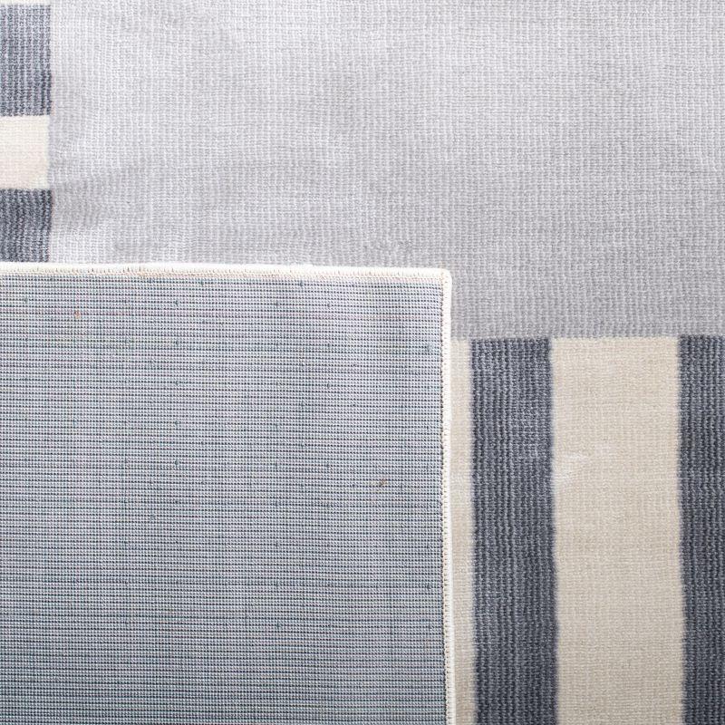 Orwell ORW397 Power Loomed Indoor Accent Rug - 3'x5' - Charcoal/Beige - Safavieh