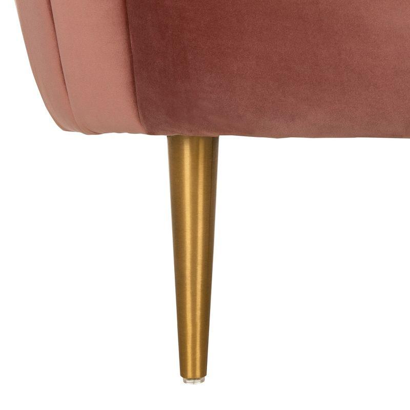 Razia Velvet Barrel Chair