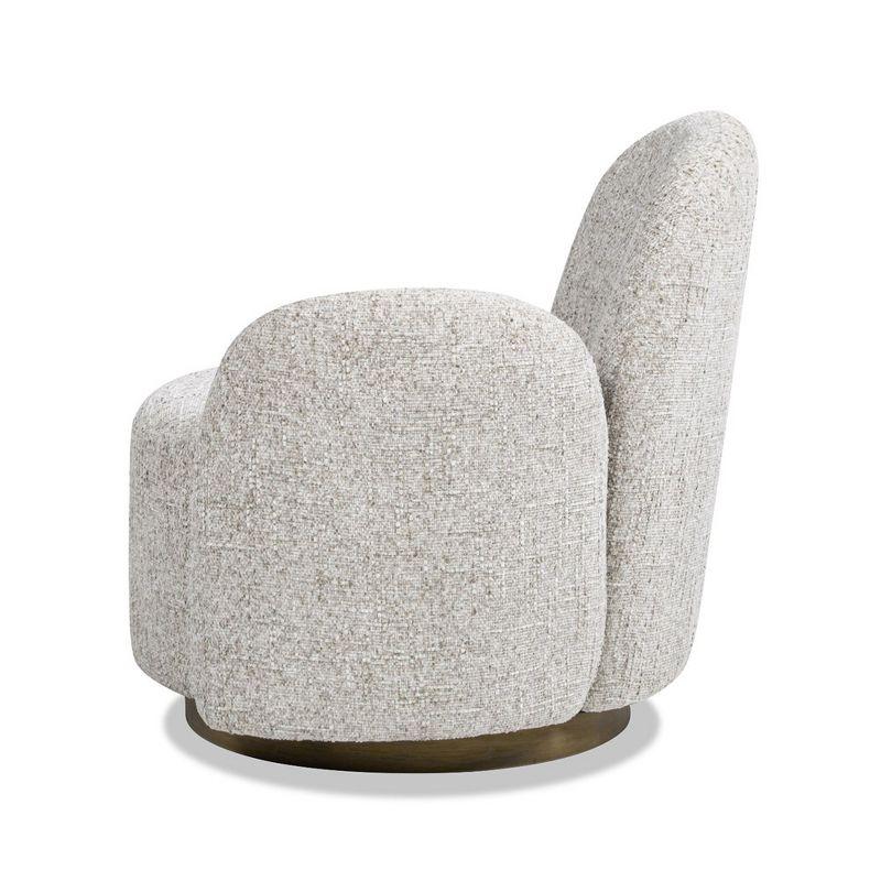 Jennifer Taylor Home Duo 31.5" RAF One-Arm Swivel Accent Chair