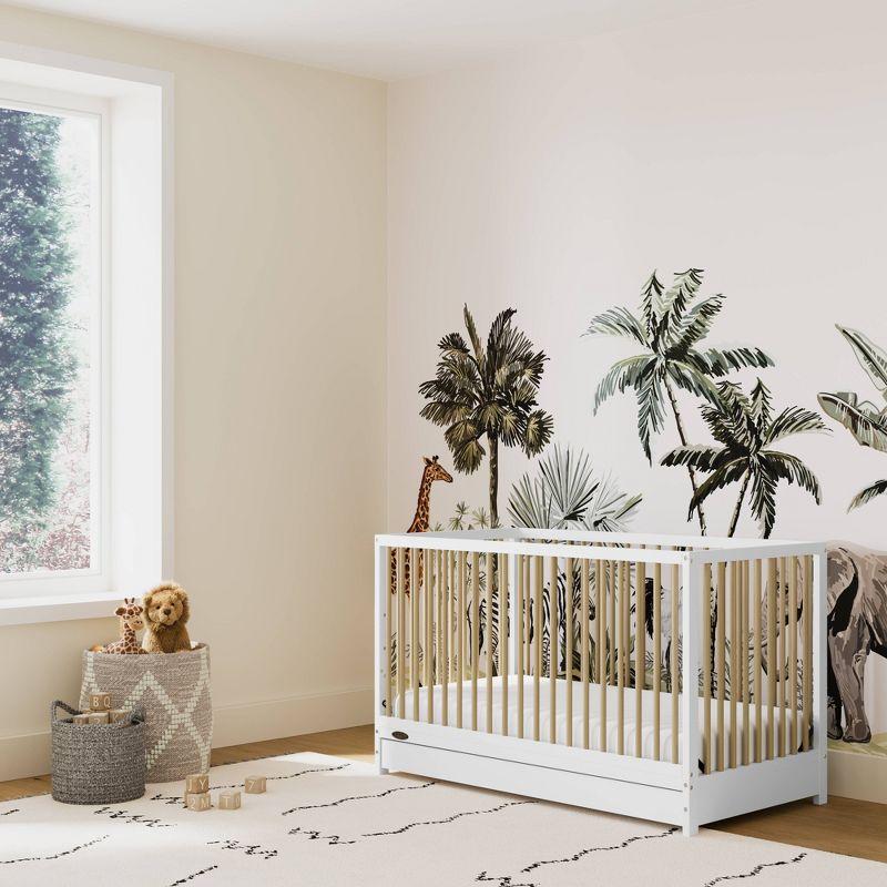 Teddi 5-in-1 Convertible Crib with Storage