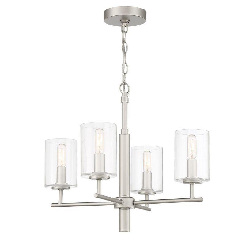 Craftmade Lighting Hailie 4 - Light Chandelier in  Satin Nickel