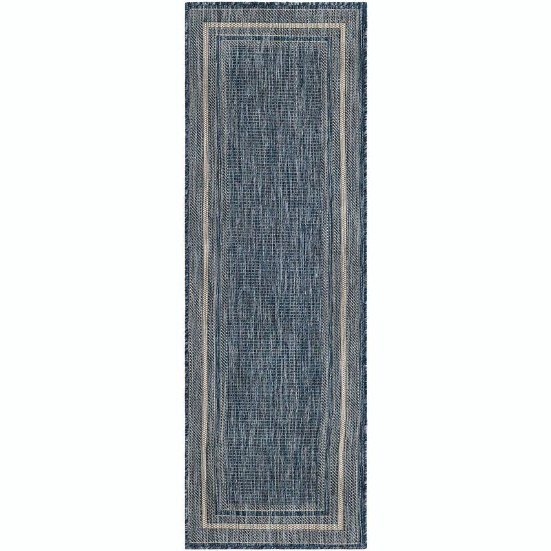 Unique Loom Outdoor Border Soft Border Border Woven Area Rug