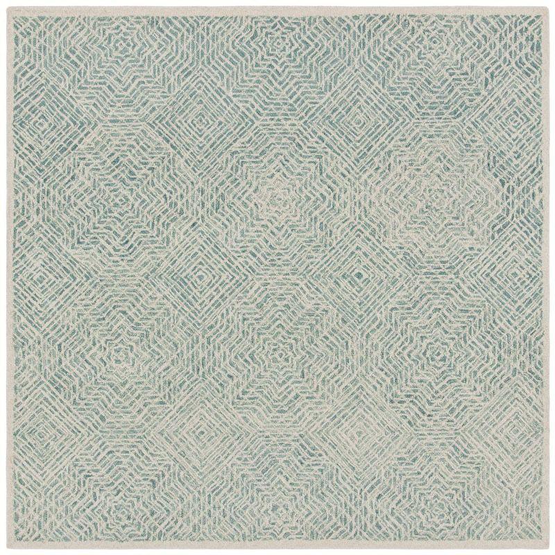 Capri CPR215 Tufted Indoor Area Rug - Blue/Ivory - 7'x7' - Safavieh