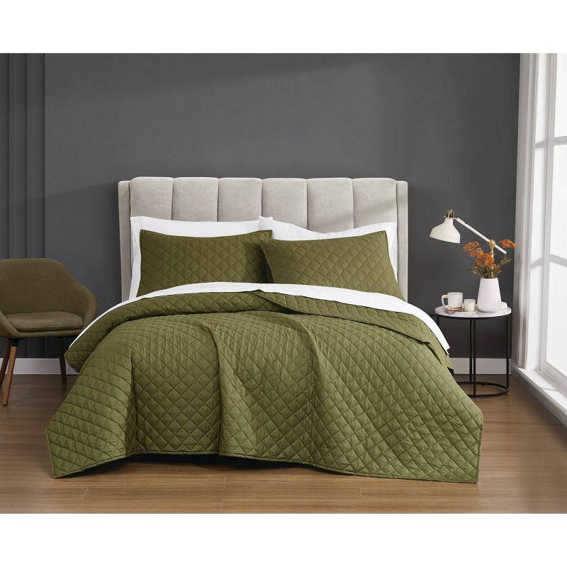 Cannon Cotton Quilted Quilt Set