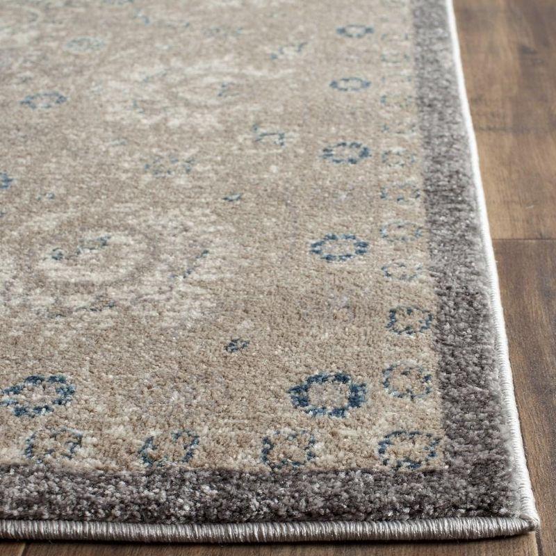 Sofia SOF330 Power Loomed Indoor Area Rug - Light Grey/Beige - 5'1"x7'7" - Safavieh.