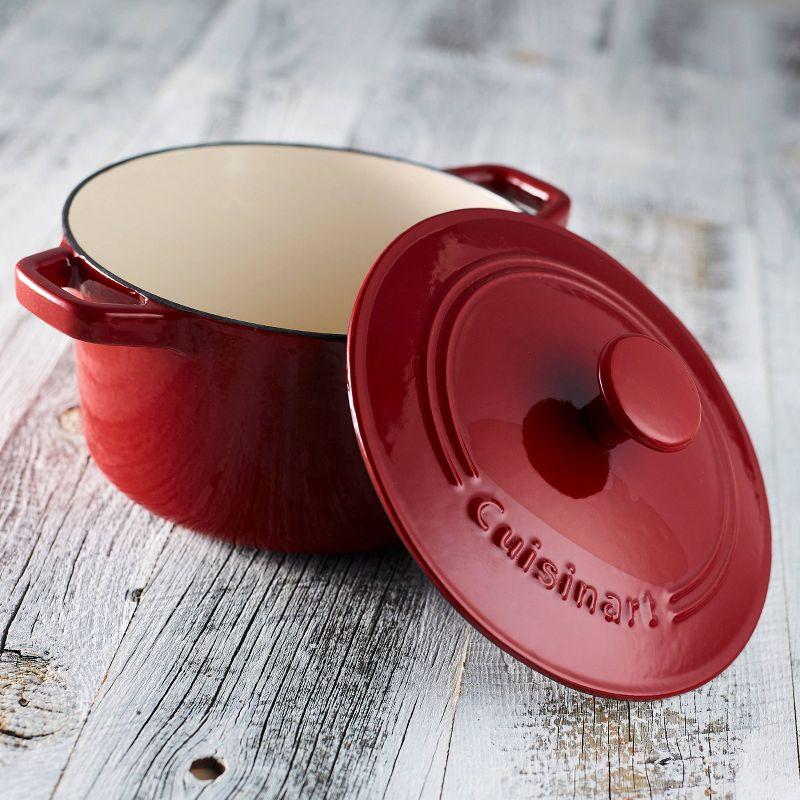 Cuisinart Cuisinart Chef’s Classic Enameled Cast Iron Round Dutch Oven with Lid