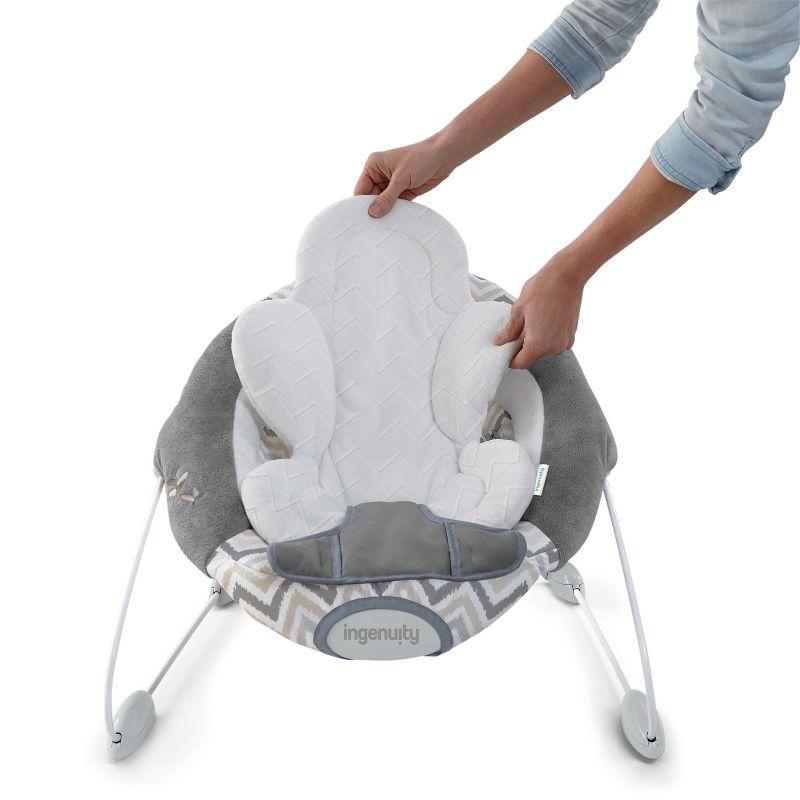 Ingenuity SmartBounce Automatic Baby Bouncer Seat with Music & Nature Sounds - Braden