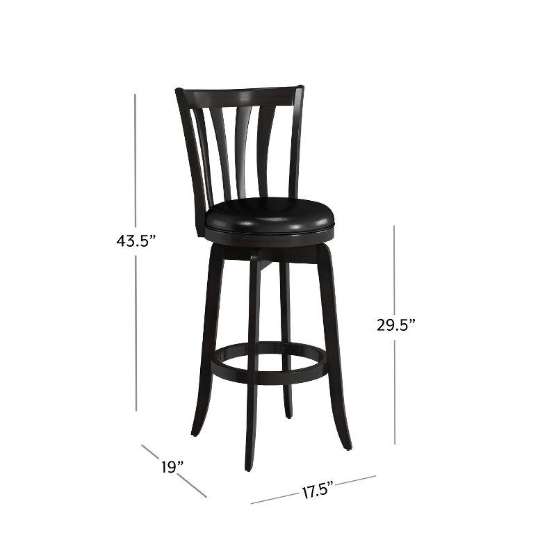 29.5" Savana Swivel Barstool - Hillsdale Furniture