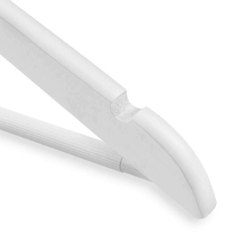 Casafield Wood Standard Hanger for Suit/Coat (Set of 10)