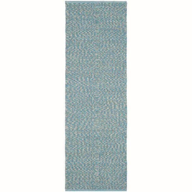 Alberta Hand Woven Cotton Abstract Rug