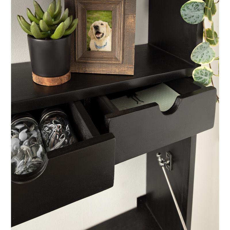 Kate and Laurel Georgie Wall Hanging Desk