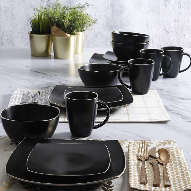 Ivy Bronx  Stoneware Dinnerware - Service for 4