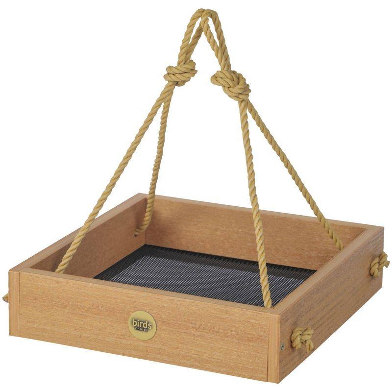 Birds Choice Birds Choice Modern Farmhouse Small Hanging Platform Bird Feeder