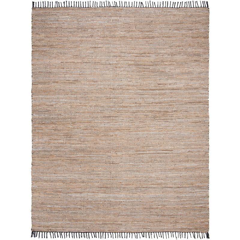 Vintage Leather VTL203 Hand Woven Area Rug - Beige - 8'x10' - Safavieh.