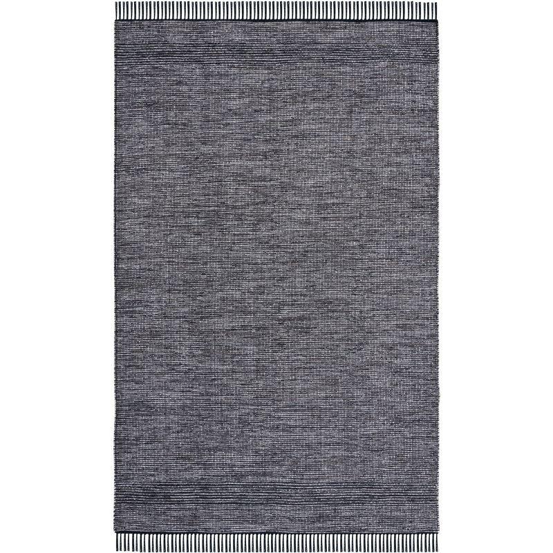 Montauk MTK620 Hand Woven Area Rug - Charcoal/Black - 4'x6' - Safavieh.