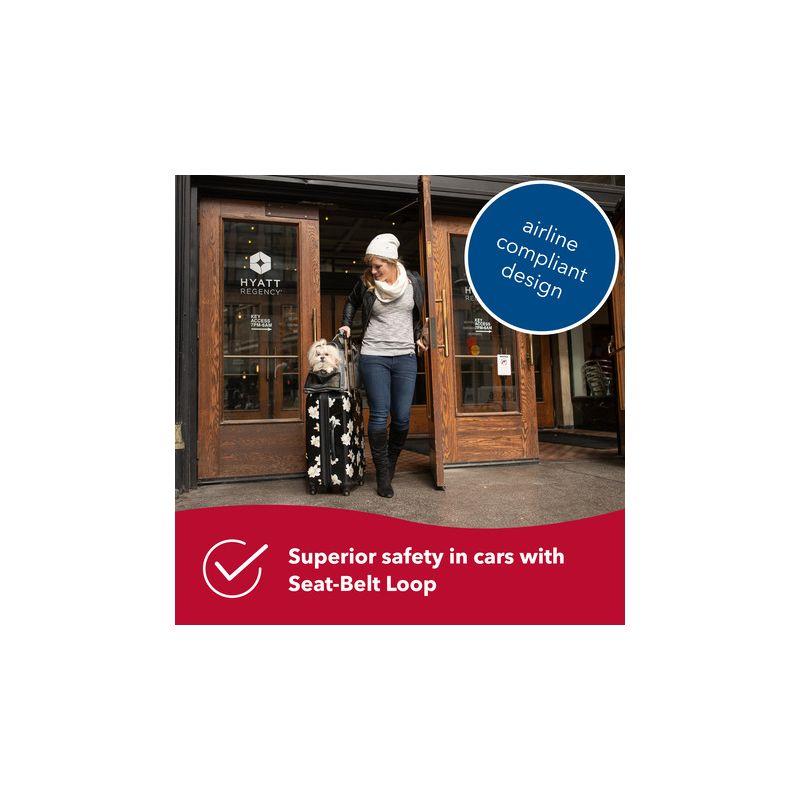 Coastal Pet Bergan Comfort Carrier - Heather Grey Large (19 x 10 x 13 Inches)