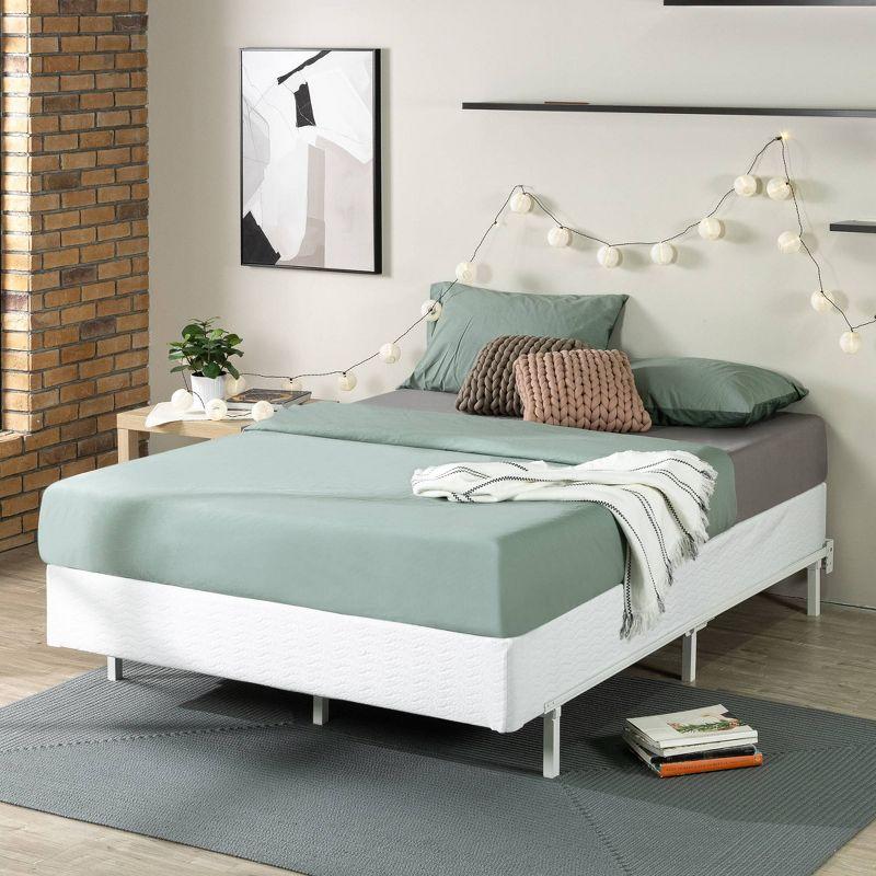 Twin XL Gray Metal Smart BoxSpring Mattress Base