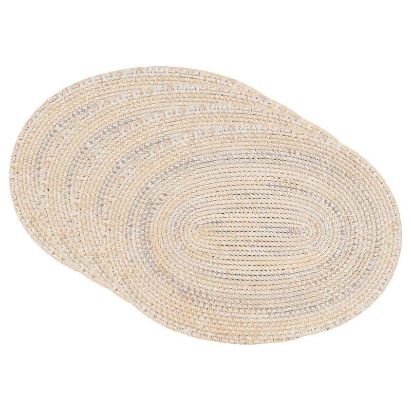 Zadia Jute No Pattern Round Placemat