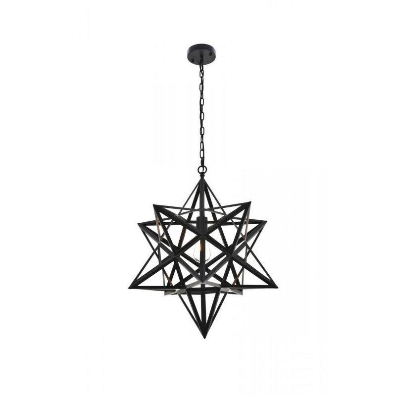 Bertrand Iron Star Pendant (16"-24")