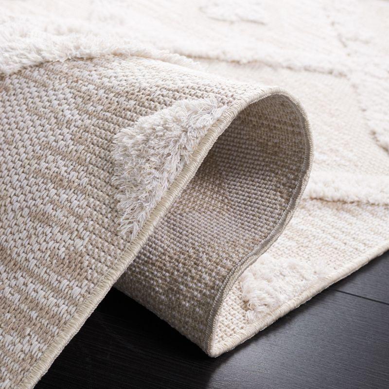 Augustine AGT730 Machine Made Indoor Area Rug - Beige/Ivory - 5'x7'-7" - Safavieh