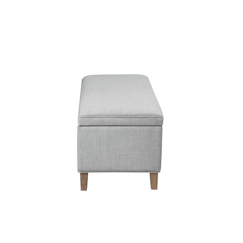 Caymus Upholstered Flip Top Storage Bench