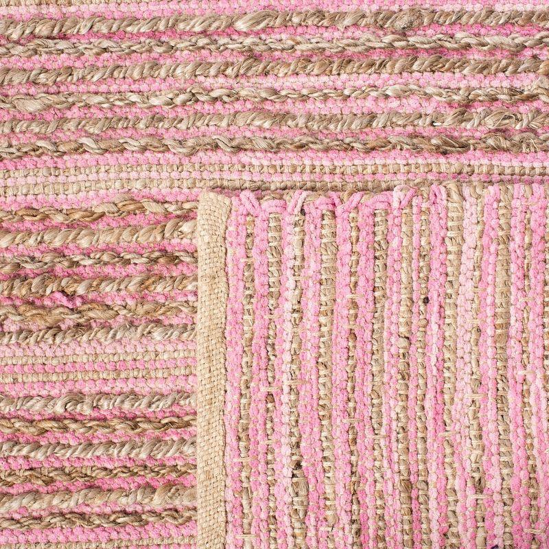 Cape Cod CAP851 Woven Indoor Area Rug - Light Pink - 8'x10' - Safavieh
