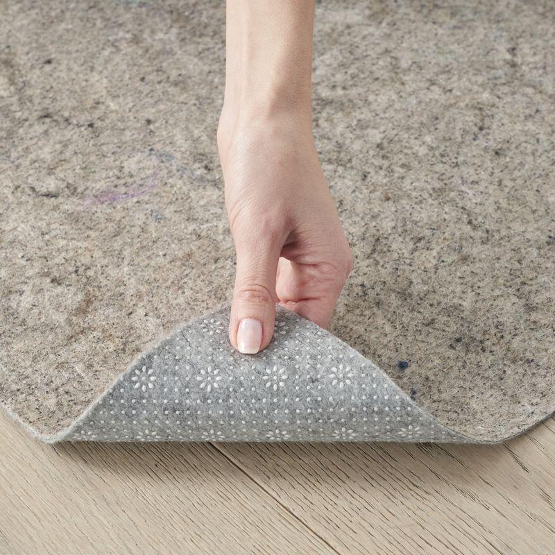 Superior Grip Dual Sided Grey Rug Pad 70" x 96"