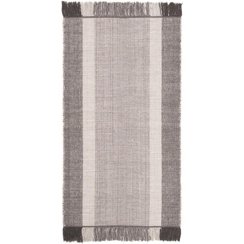 Montauk MTK301 Hand Woven Indoor Accent Rug - Ivory/Grey - 2'x3' - Safavieh