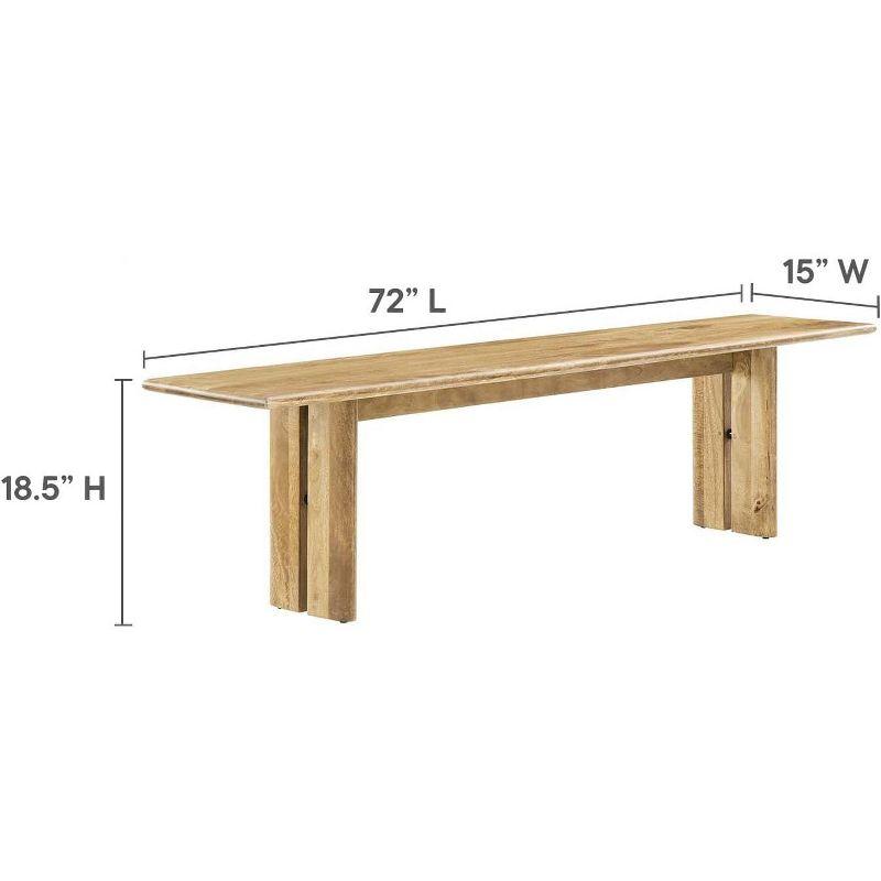Modway Modway Amistad Wood Bench