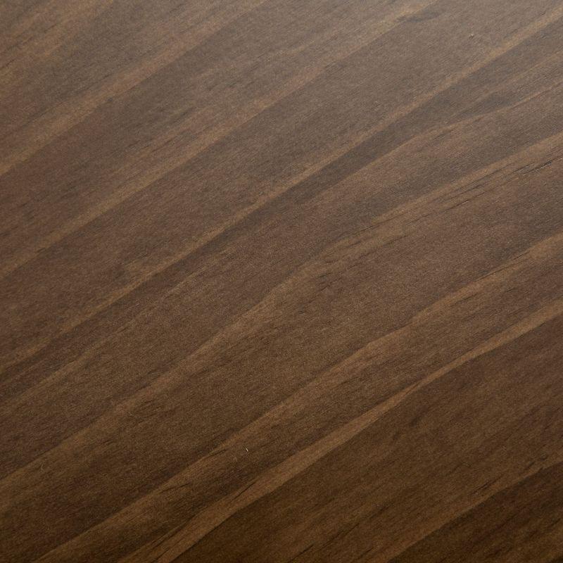 Plank+Beam 46" Solid Wood Console Table, Conture Rounded Edge Sofa Table, Narrow Entryway Table, Console Tables for Entryway, Walnut