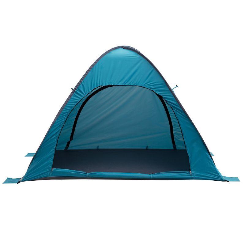 wakeman Wakeman Pop Up Beach Tent - Fits 2 People - Sun Shelter with UV Protection and Ventilation, Blue