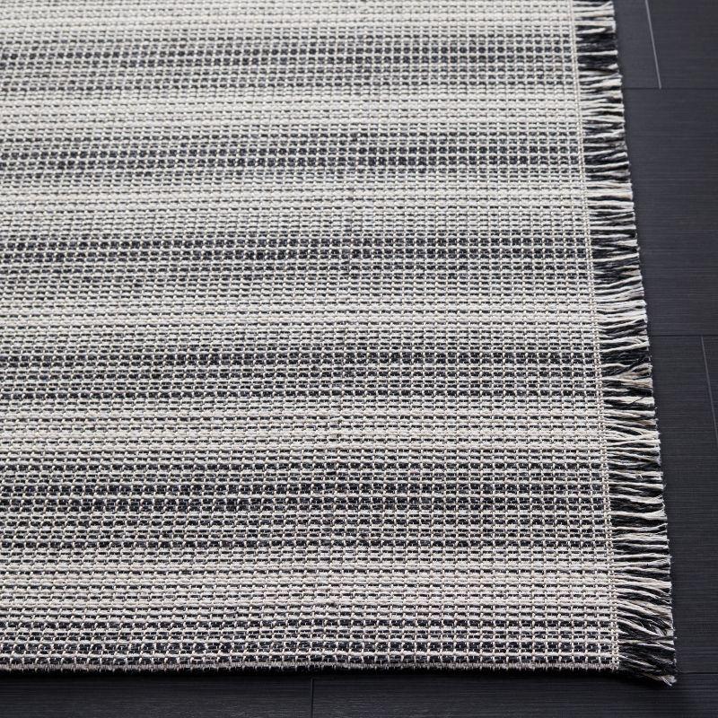 Gracie Oaks Leiner Performance Striped Rug