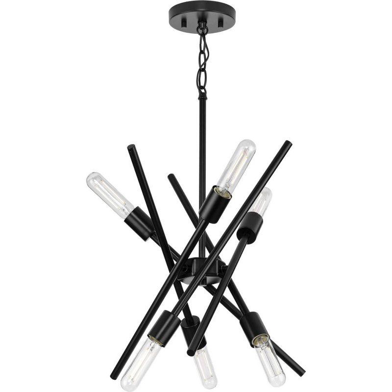 Everly Quinn Astra 6 - Light Dimmable Sputnik Sphere Chandelier