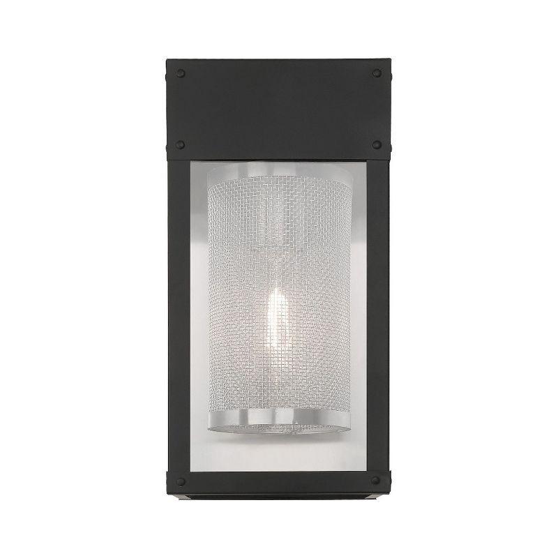 Livex Lighting Franklin 1 - Light Wall Light in  Black