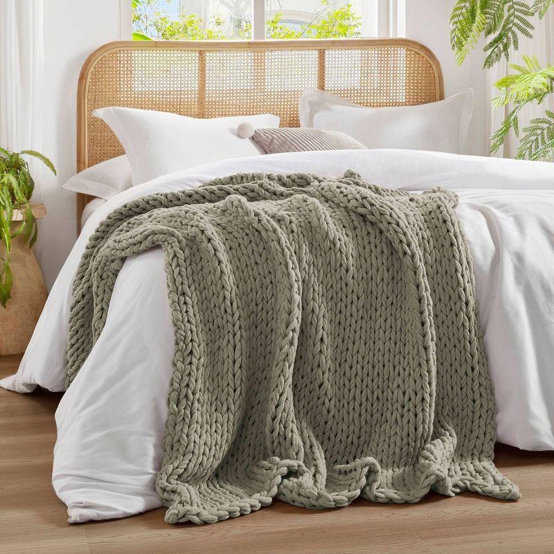 Madison Hand Made Chunky Double Knit Throw Blanket