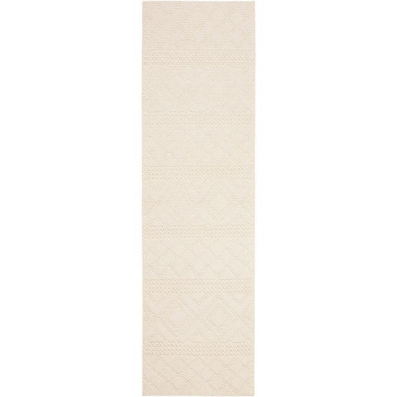 Vermont VRM211 Hand Woven Runner Rug - Ivory - 2'3"x16' - Safavieh.