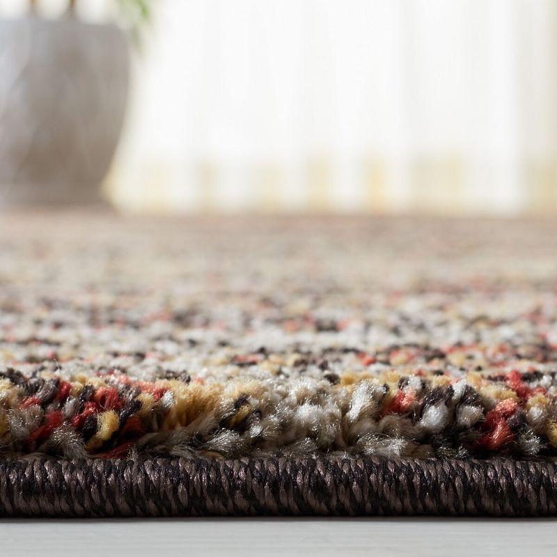 Retro RET2133 Power Loomed Indoor Area Rug - Ivory/Gold - 4'x6' - Safavieh.