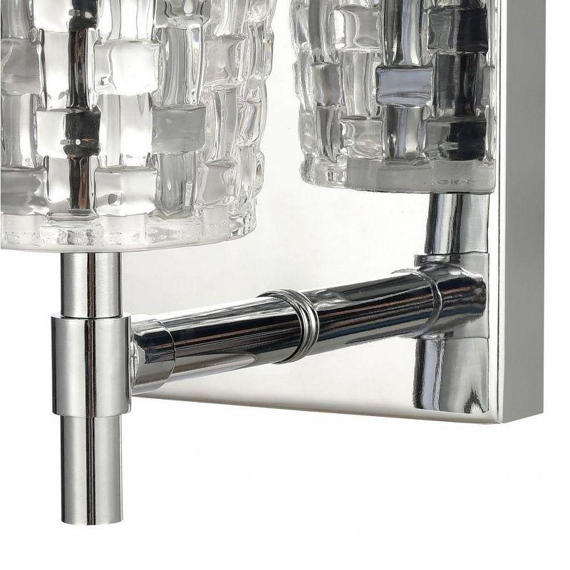 Elk Home Lightweave 1 - Light Vanity in  Polished Nickel