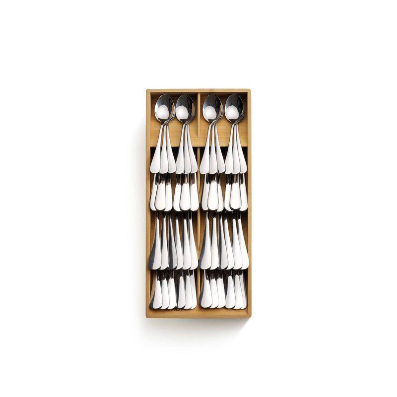 Joseph Joseph DrawerStore Large Bamboo Silverware Organizer