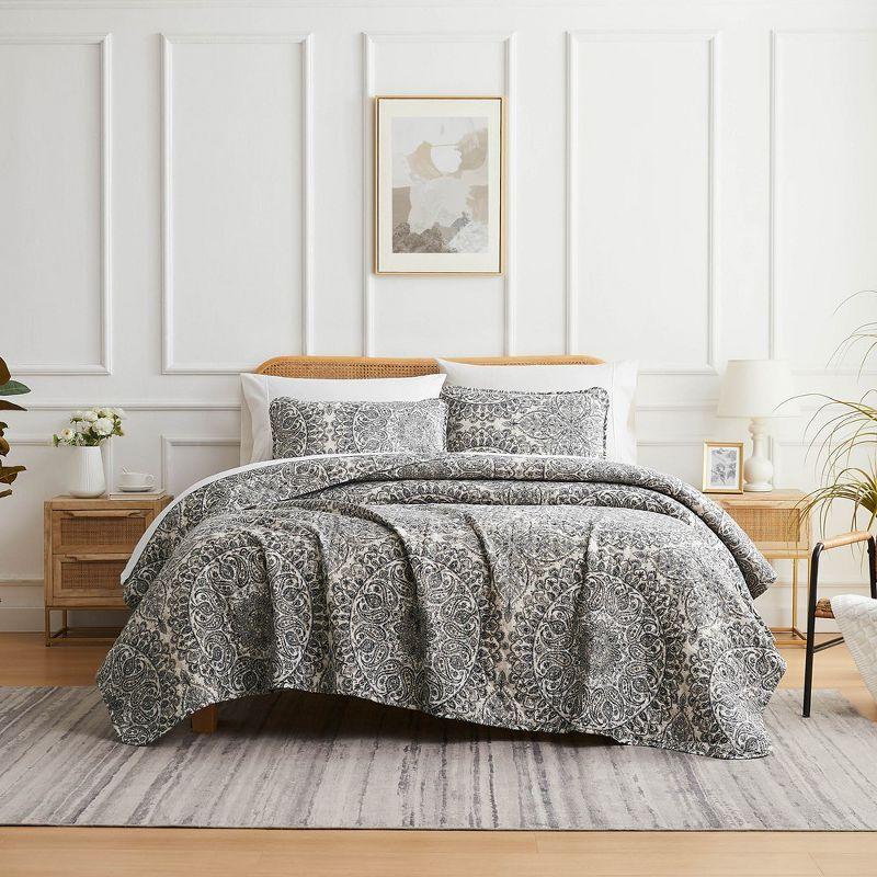 SouthShore Fine Linens Ashanti Oversized easy care lightweight Quilt Set by Southshore Fine Linens & Reviews | Wayfair