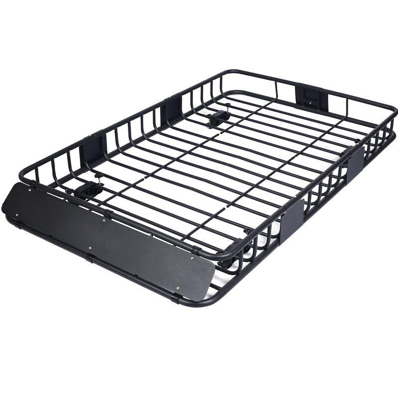 Universal Roof Rack Cargo Carrier Basket Rooftop Luggage Holder Carrier Basket For Camping Traveling