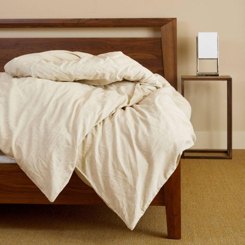 BedVoyage Melange Viscose from Bamboo Cotton Duvet Cover
