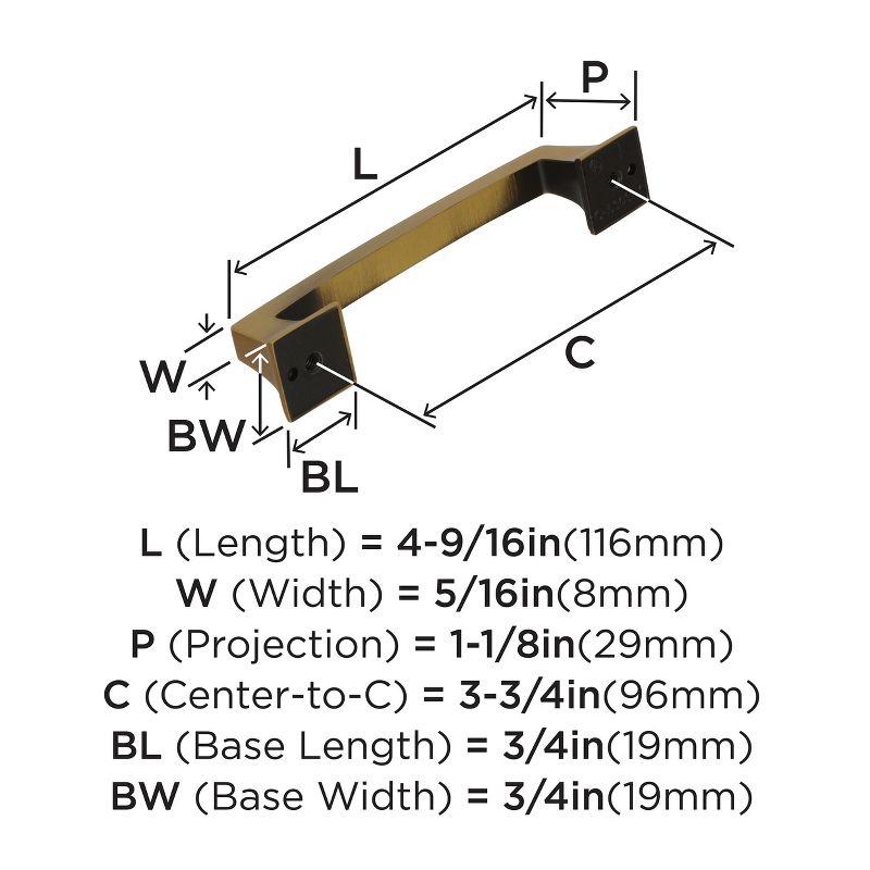 Mulholland 3 3/4" Center to Center Bar Pull