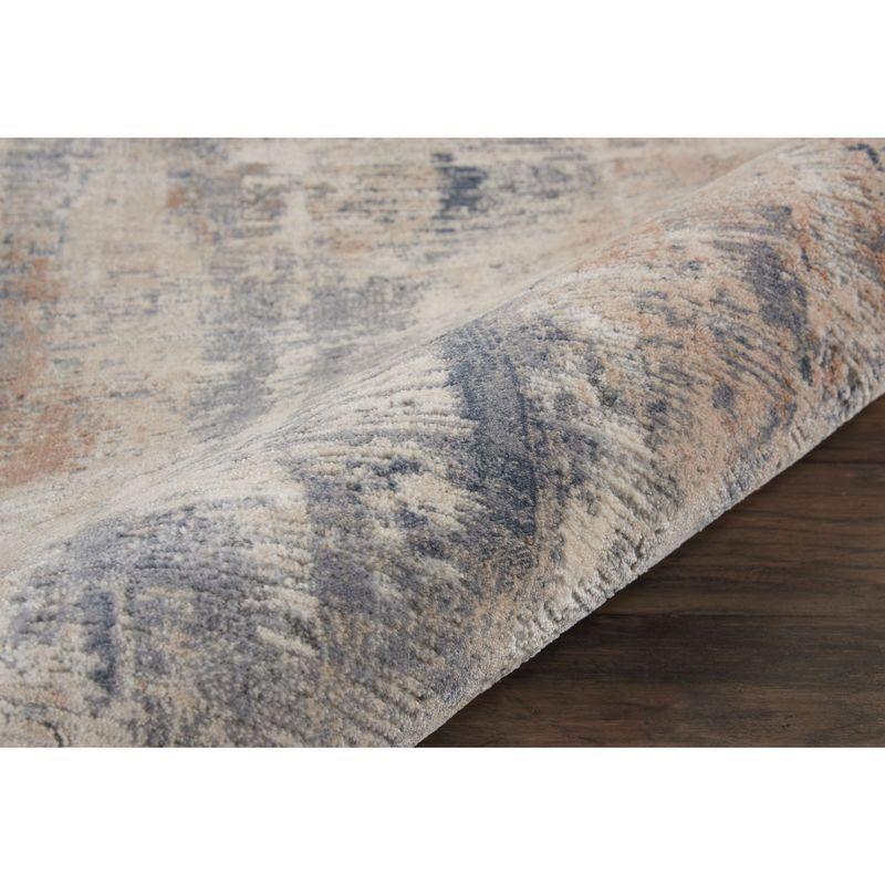 Nourison Rustic Textures Painterly Indoor Rug Beige/Grey 2'2" x 7'6"