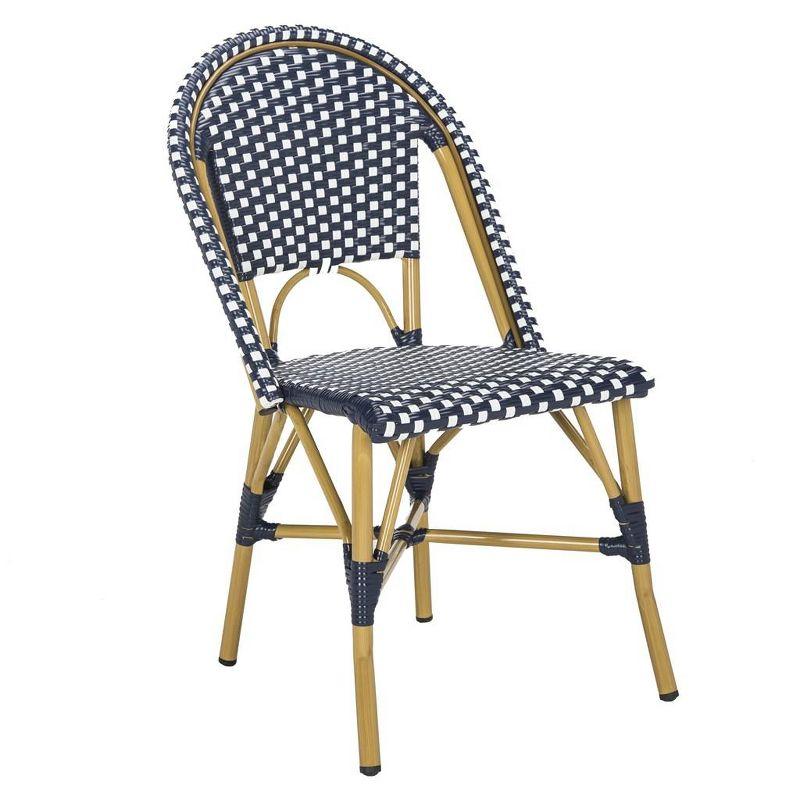 Casidy Polyethylene (PE) Wicker Wicker Outdoor Dining Side Chair