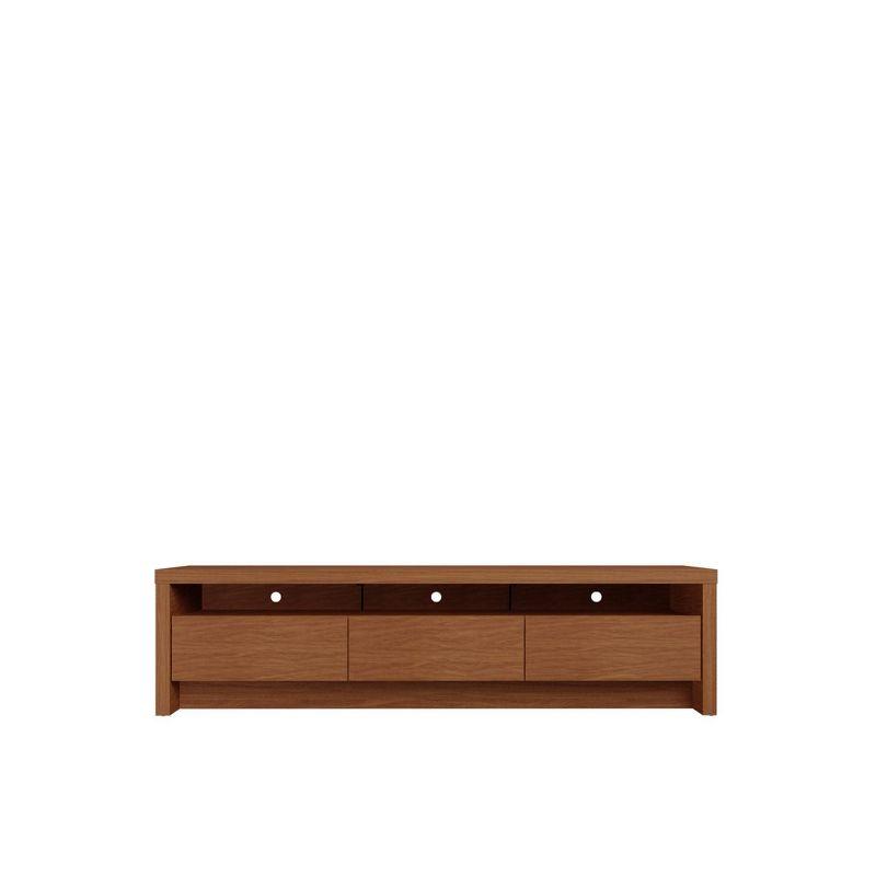 Sylvan Maple Cream Modern TV Stand with Discreet Storage