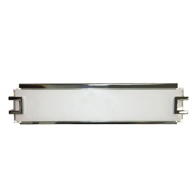 Ryder Chrome 18" LED Vanity Light with Opal Glass