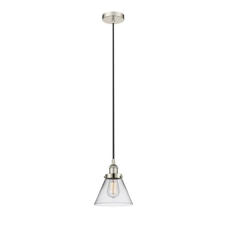 Innovations Lighting Cone 1 - Light Pendant in  Polished Nickel