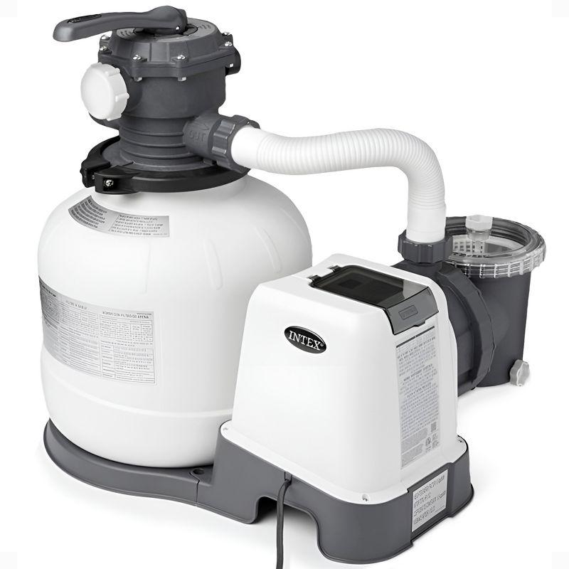 Intex 26647EG 2800 GPH Sand Filter Pump with Automatic Timer