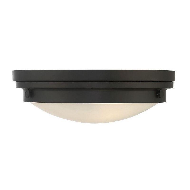 Savoy House Lucerne 2 - Light Flush Mount in  English Bronze